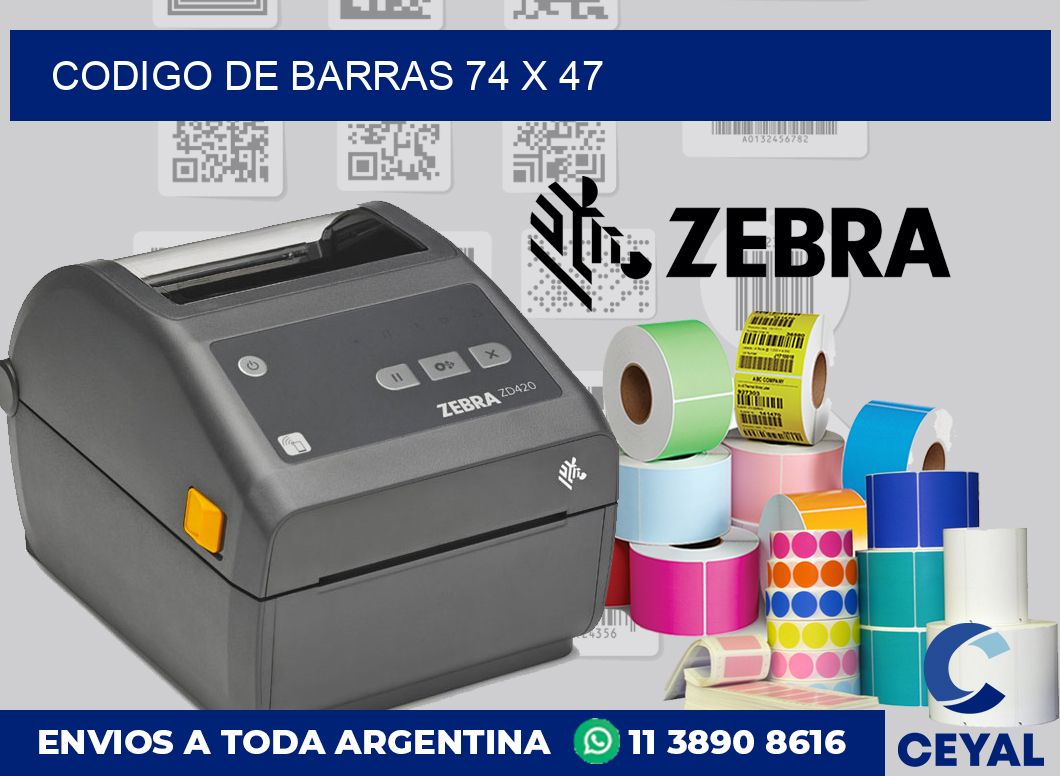 codigo de barras 74 x 47