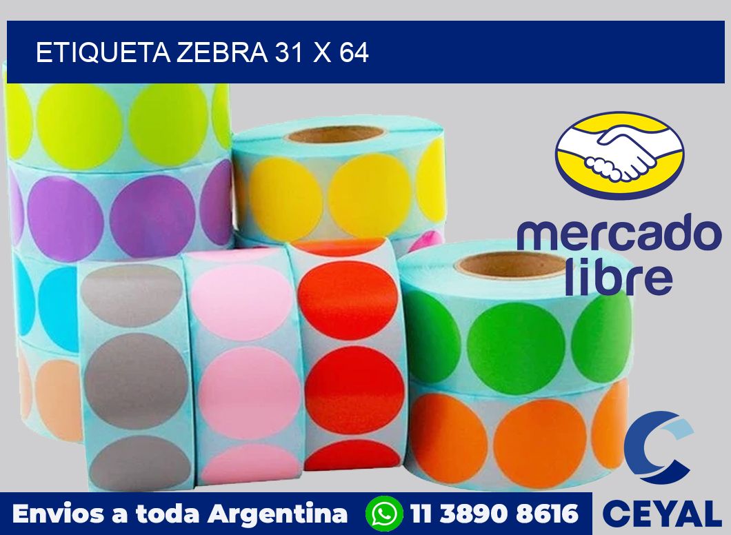 etiqueta zebra 31 x 64