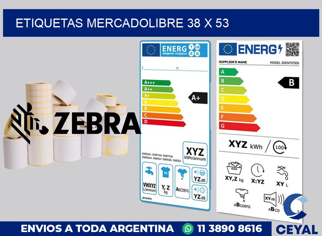 etiquetas mercadolibre 38 x 53