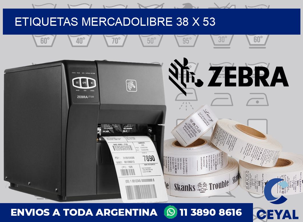 etiquetas mercadolibre 38 x 53