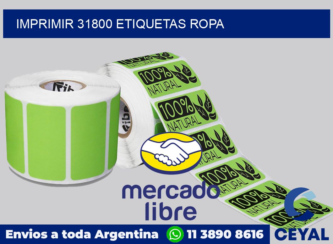 imprimir 31800 etiquetas ropa