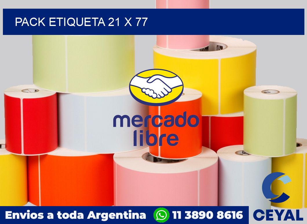 pack etiqueta 21 x 77