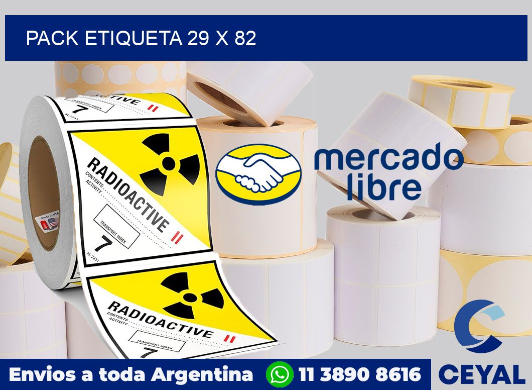 pack etiqueta 29 x 82