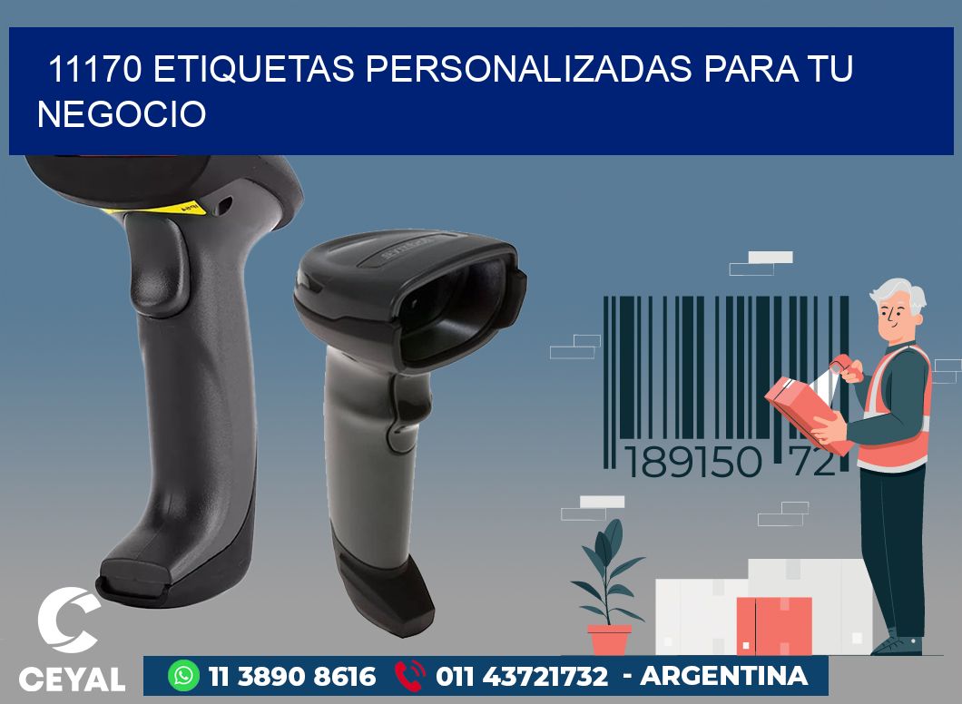 11170 ETIQUETAS PERSONALIZADAS PARA TU NEGOCIO