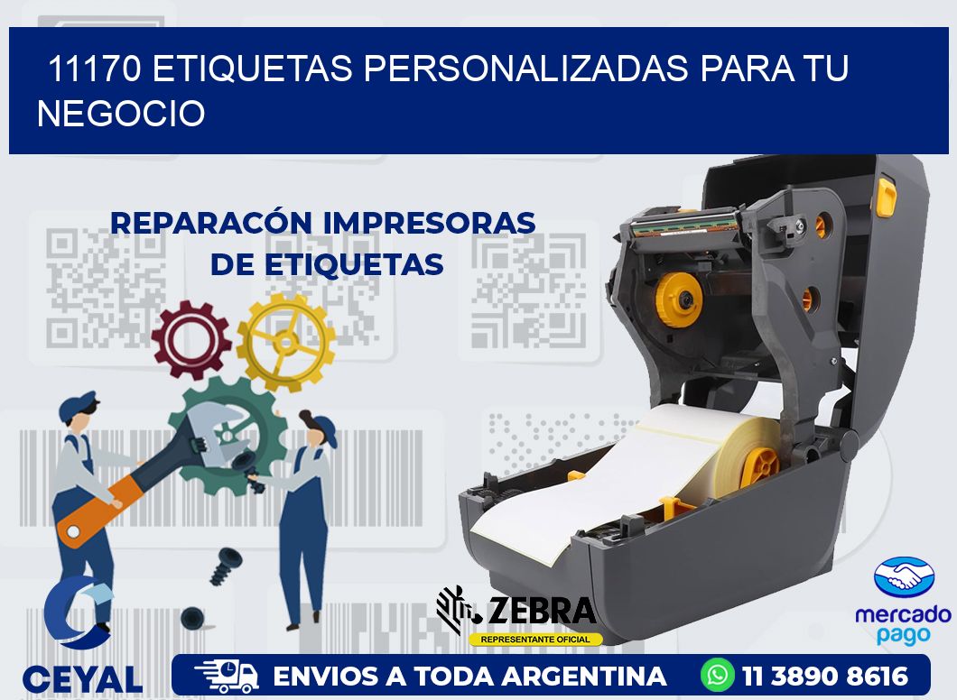 11170 ETIQUETAS PERSONALIZADAS PARA TU NEGOCIO