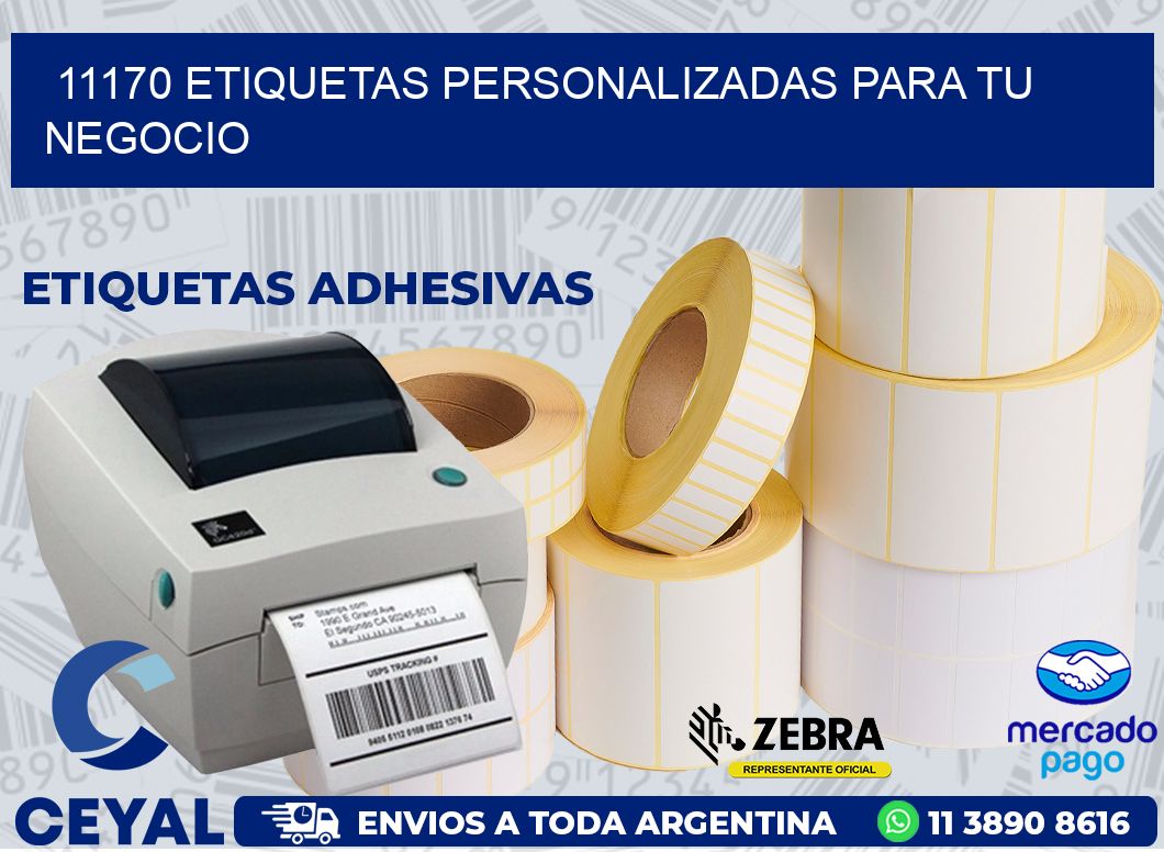 11170 ETIQUETAS PERSONALIZADAS PARA TU NEGOCIO