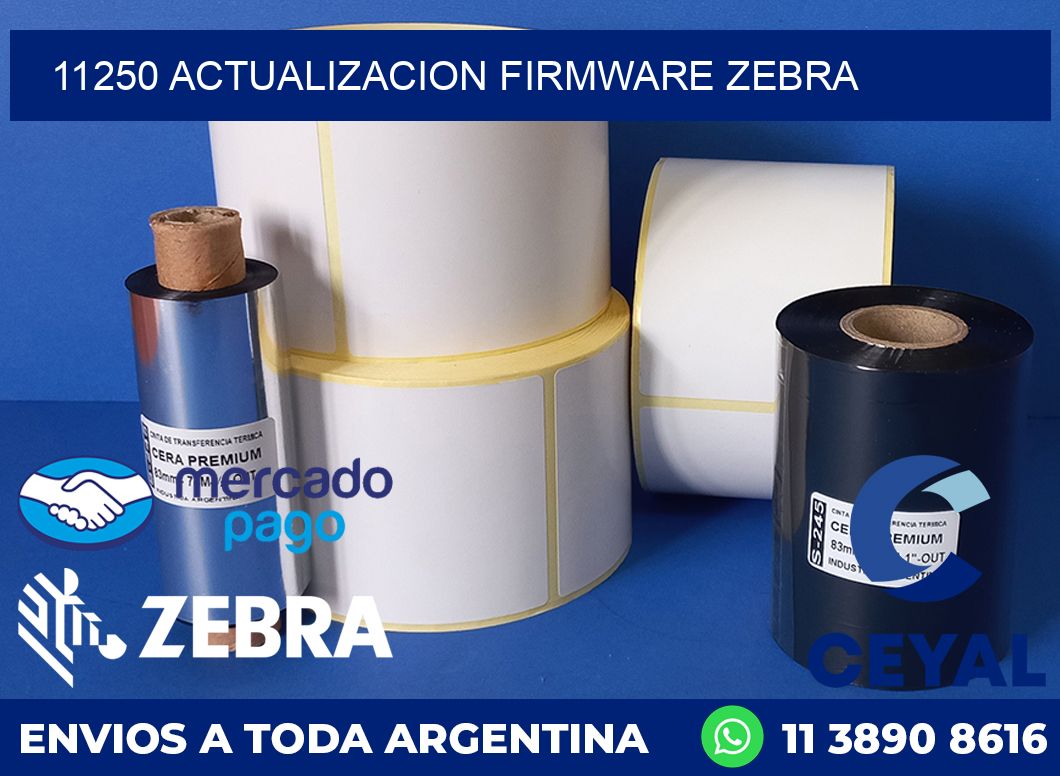 11250 ACTUALIZACION FIRMWARE ZEBRA