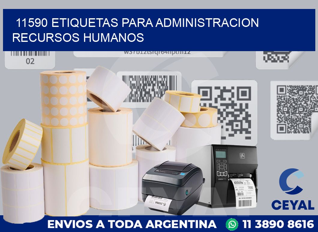 11590 ETIQUETAS PARA ADMINISTRACION RECURSOS HUMANOS