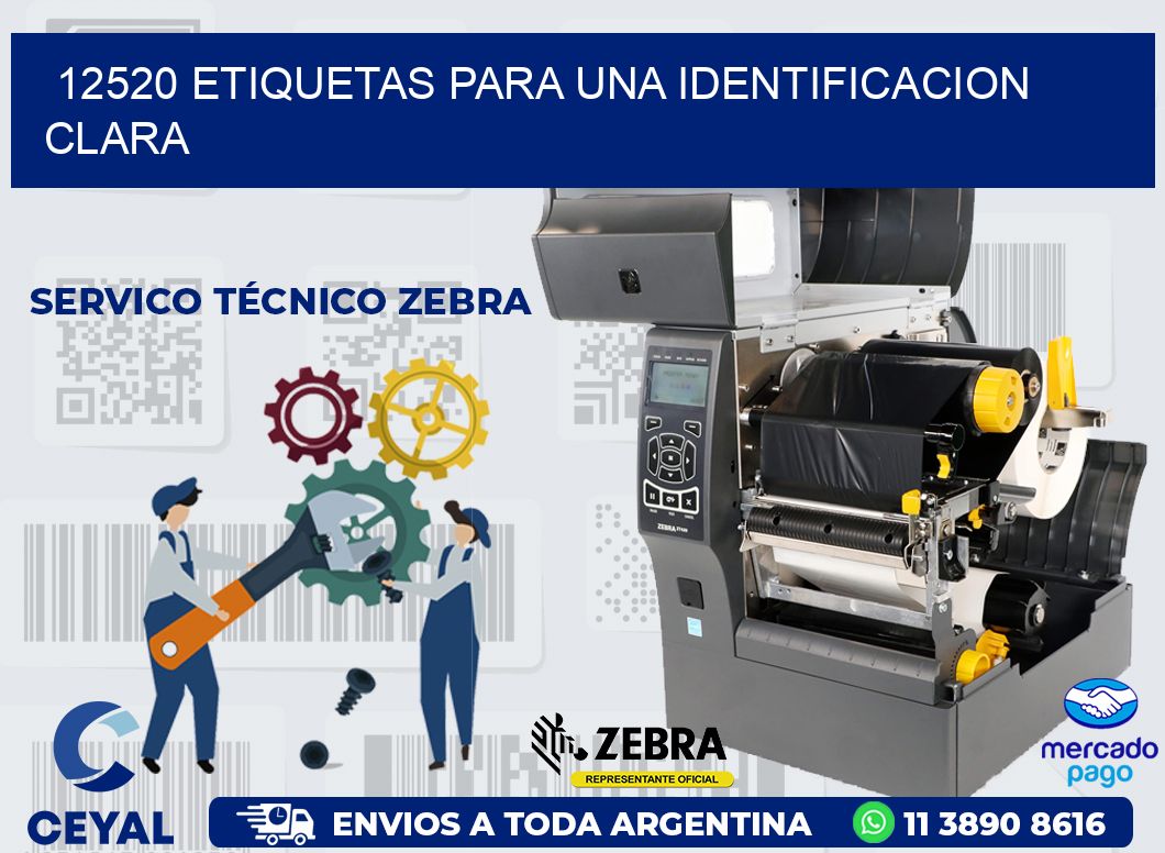 12520 ETIQUETAS PARA UNA IDENTIFICACION CLARA