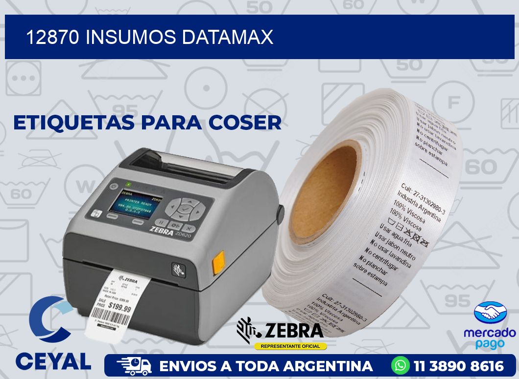 12870 INSUMOS DATAMAX