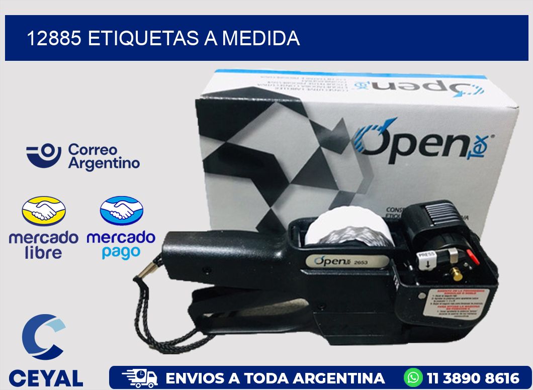 12885 ETIQUETAS A MEDIDA