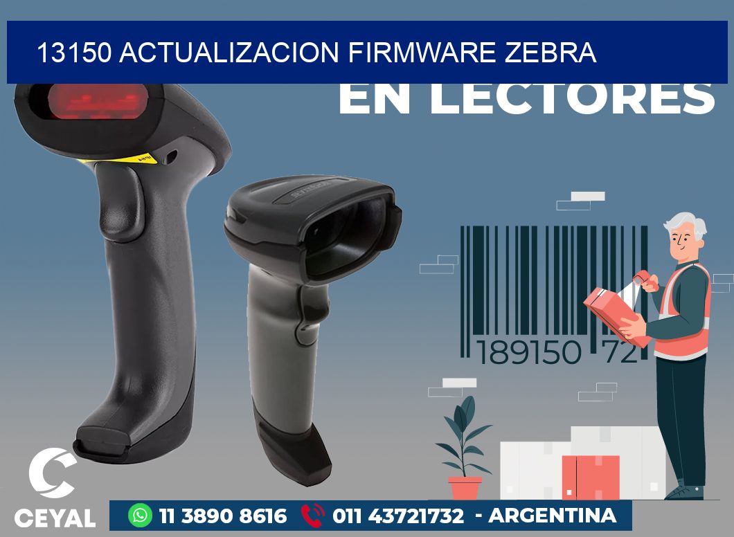 13150 ACTUALIZACION FIRMWARE ZEBRA