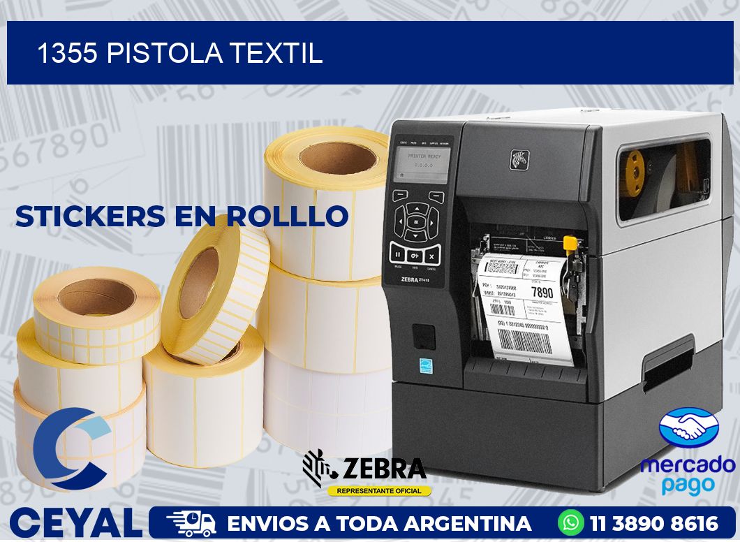 1355 PISTOLA TEXTIL