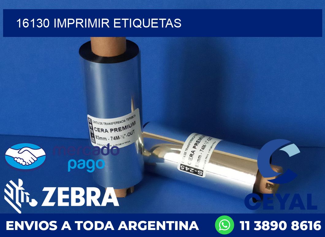 16130 IMPRIMIR ETIQUETAS