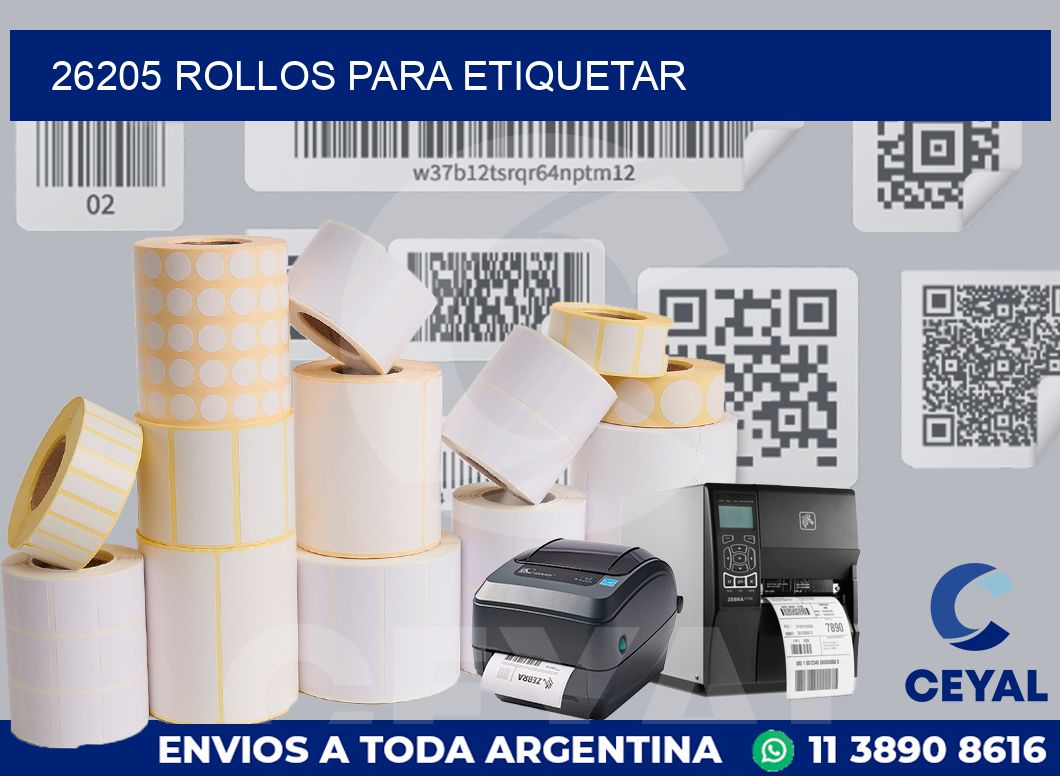 26205 ROLLOS PARA ETIQUETAR