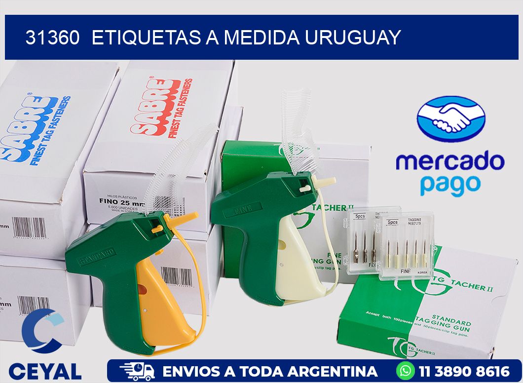 31360  ETIQUETAS A MEDIDA URUGUAY