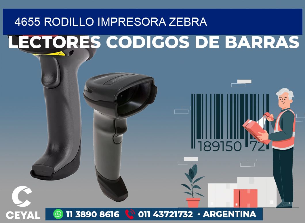 4655 RODILLO IMPRESORA ZEBRA