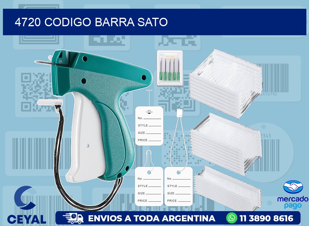 4720 CODIGO BARRA SATO
