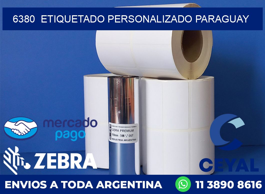 6380  ETIQUETADO PERSONALIZADO PARAGUAY