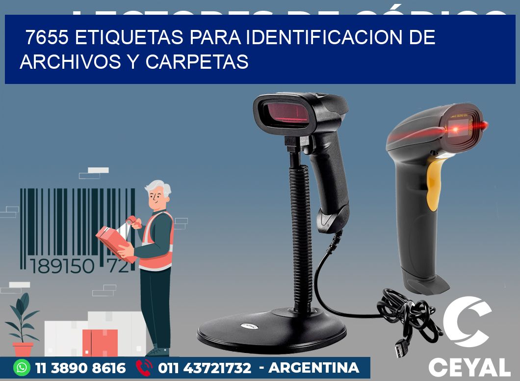 7655 ETIQUETAS PARA IDENTIFICACION DE ARCHIVOS Y CARPETAS