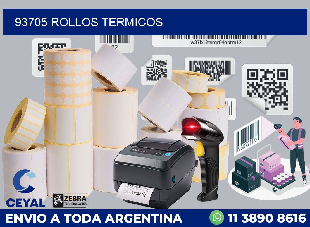 93705 ROLLOS TERMICOS