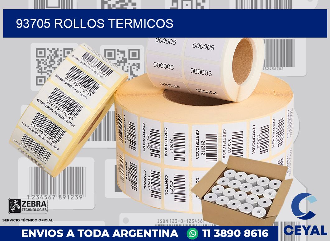 93705 ROLLOS TERMICOS