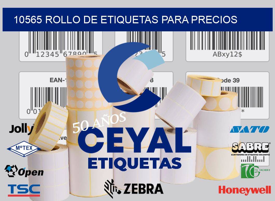 10565 ROLLO DE ETIQUETAS PARA PRECIOS