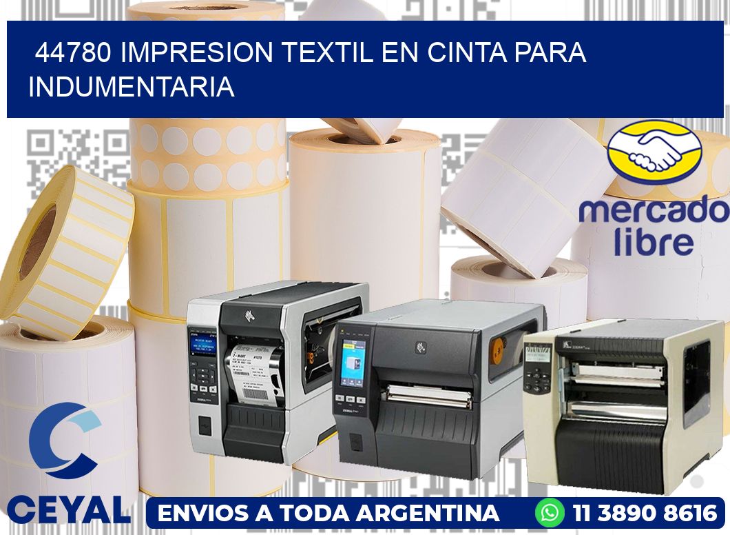 44780 IMPRESION TEXTIL EN CINTA PARA INDUMENTARIA