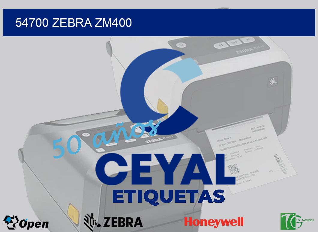 54700 ZEBRA ZM400