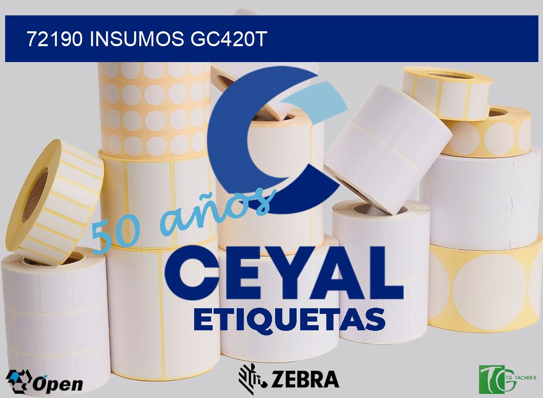 72190 INSUMOS GC420T