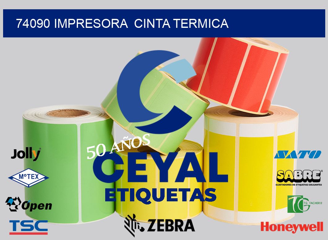 74090 impresora  cinta termica
