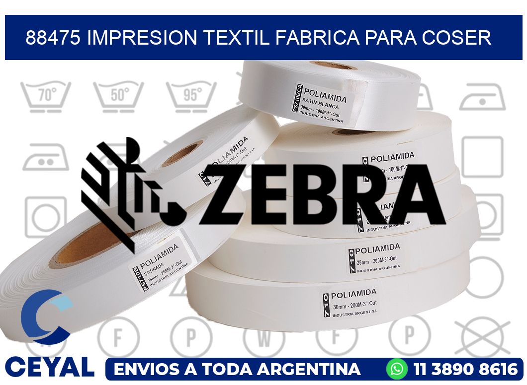 88475 IMPRESION TEXTIL FABRICA PARA COSER