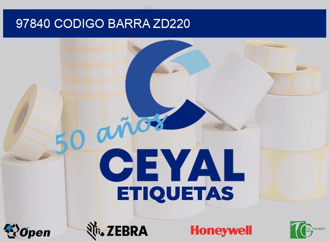97840 CODIGO BARRA ZD220