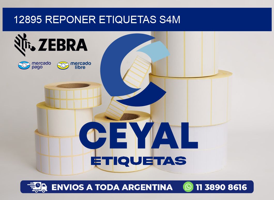 12895 REPONER ETIQUETAS S4M