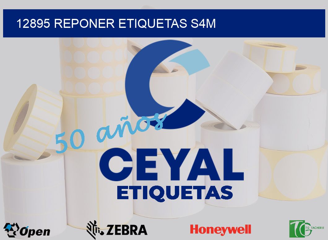 12895 REPONER ETIQUETAS S4M