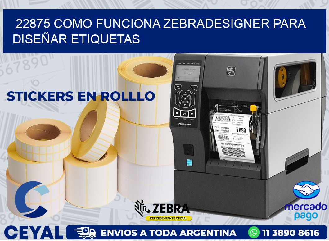 22875 COMO FUNCIONA ZEBRADESIGNER PARA DISEÑAR ETIQUETAS