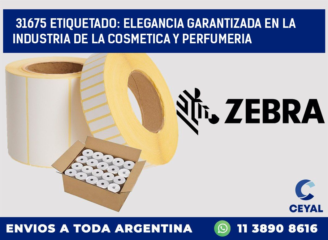 31675 ETIQUETADO: ELEGANCIA GARANTIZADA EN LA INDUSTRIA DE LA COSMETICA Y PERFUMERIA