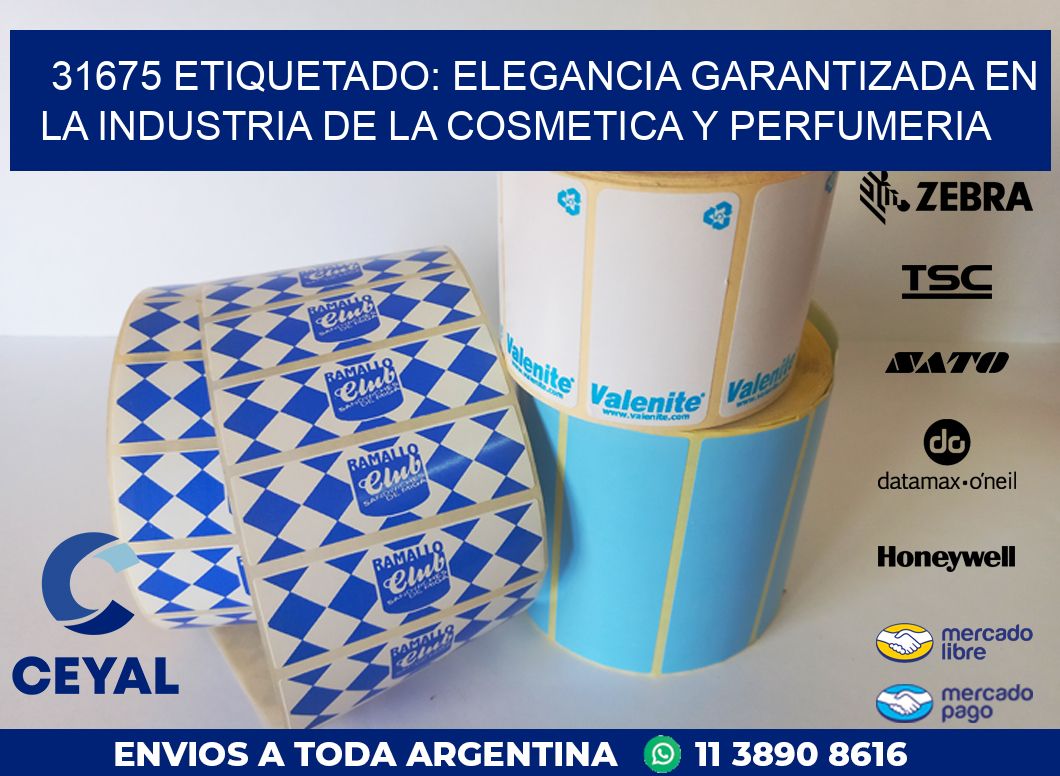 31675 ETIQUETADO: ELEGANCIA GARANTIZADA EN LA INDUSTRIA DE LA COSMETICA Y PERFUMERIA