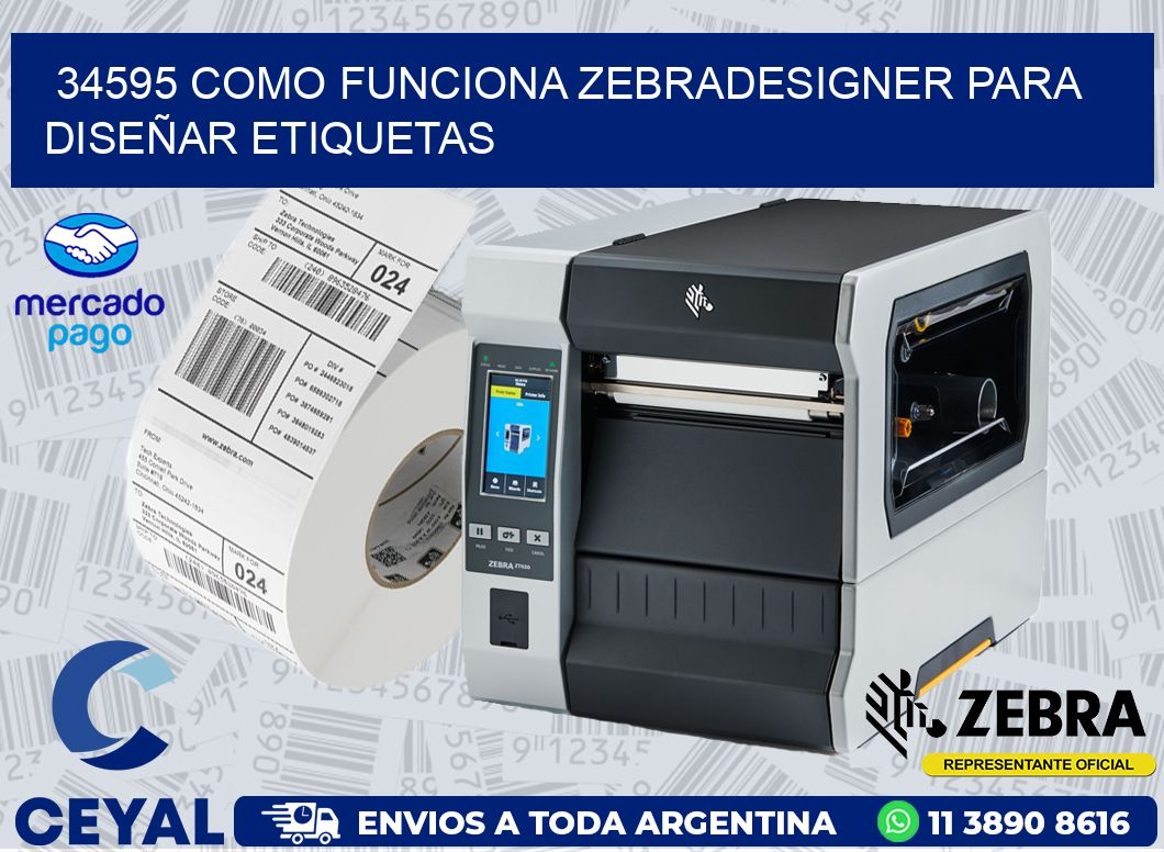 34595 COMO FUNCIONA ZEBRADESIGNER PARA DISEÑAR ETIQUETAS