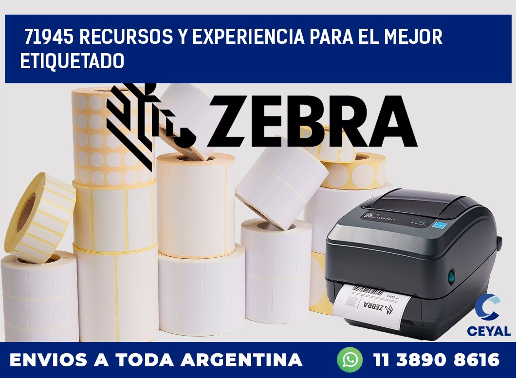71945 RECURSOS Y EXPERIENCIA PARA EL MEJOR ETIQUETADO