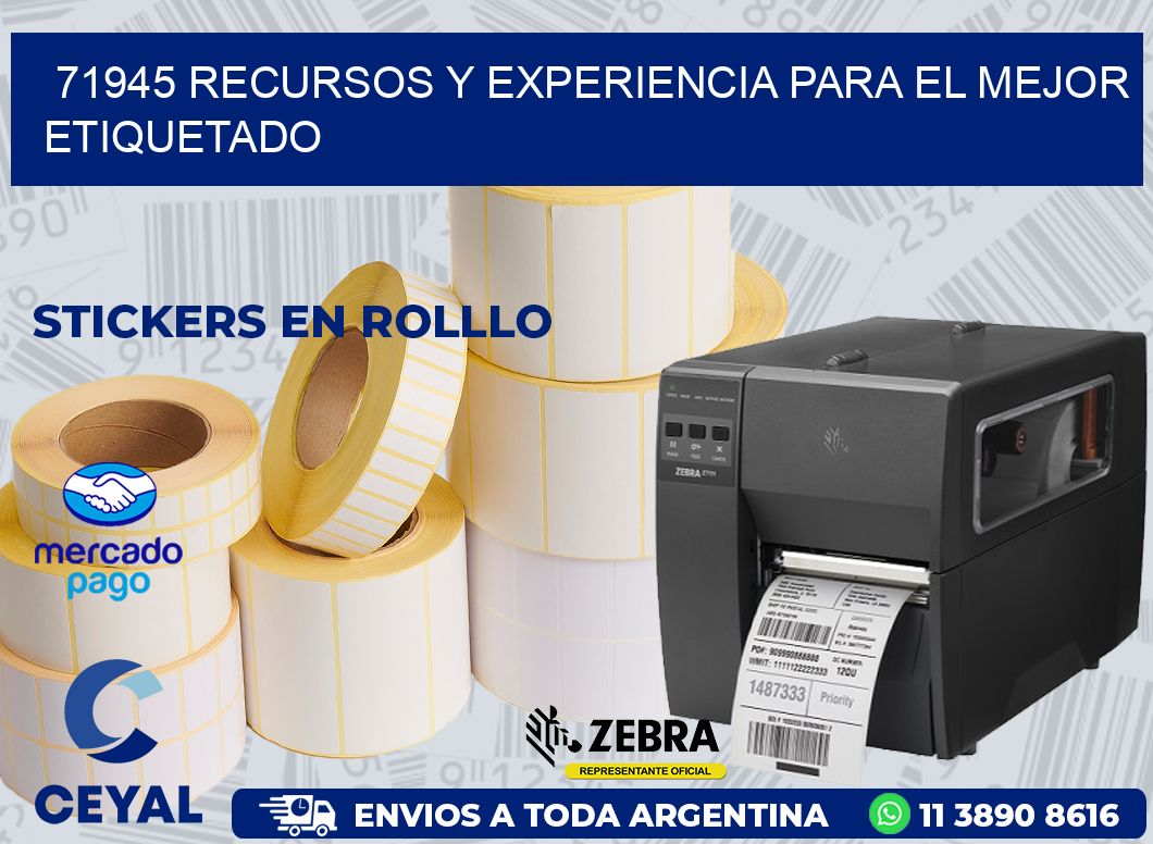 71945 RECURSOS Y EXPERIENCIA PARA EL MEJOR ETIQUETADO
