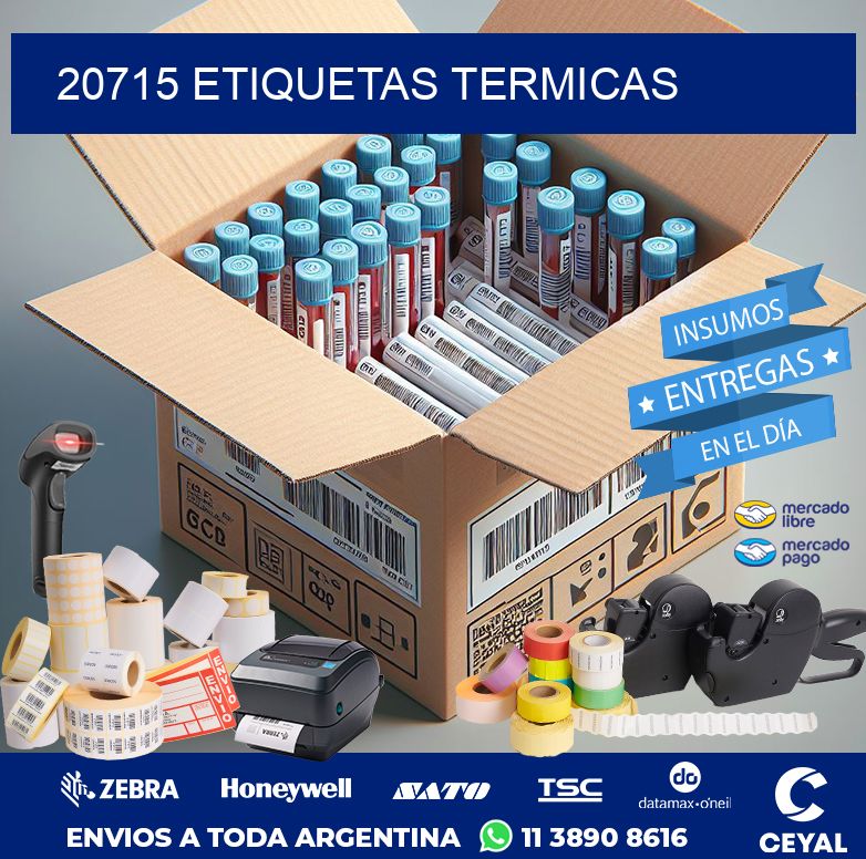 20715 ETIQUETAS TERMICAS