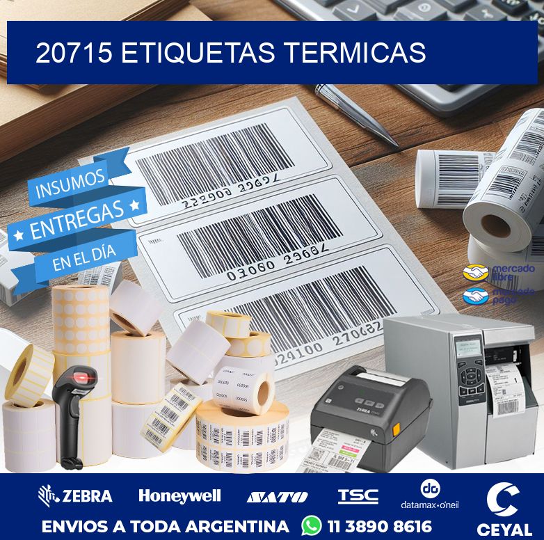 20715 ETIQUETAS TERMICAS