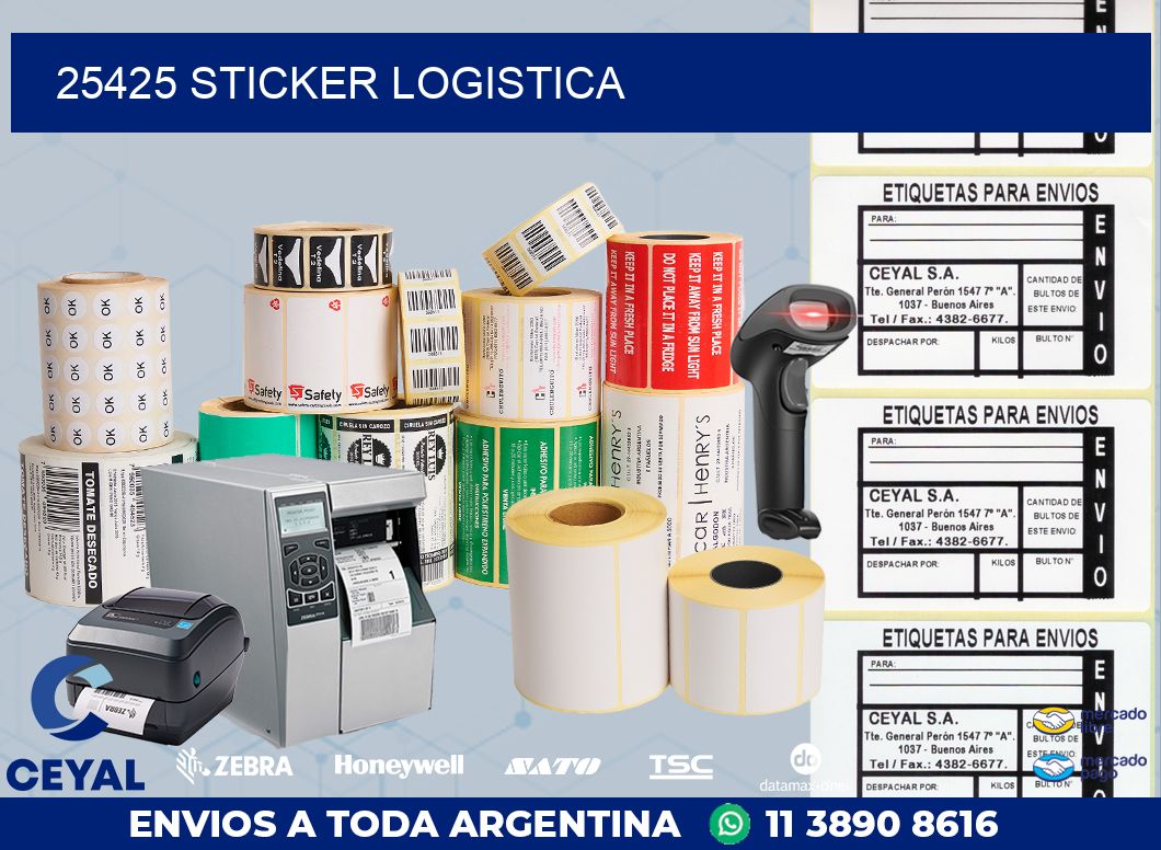 25425 STICKER LOGISTICA