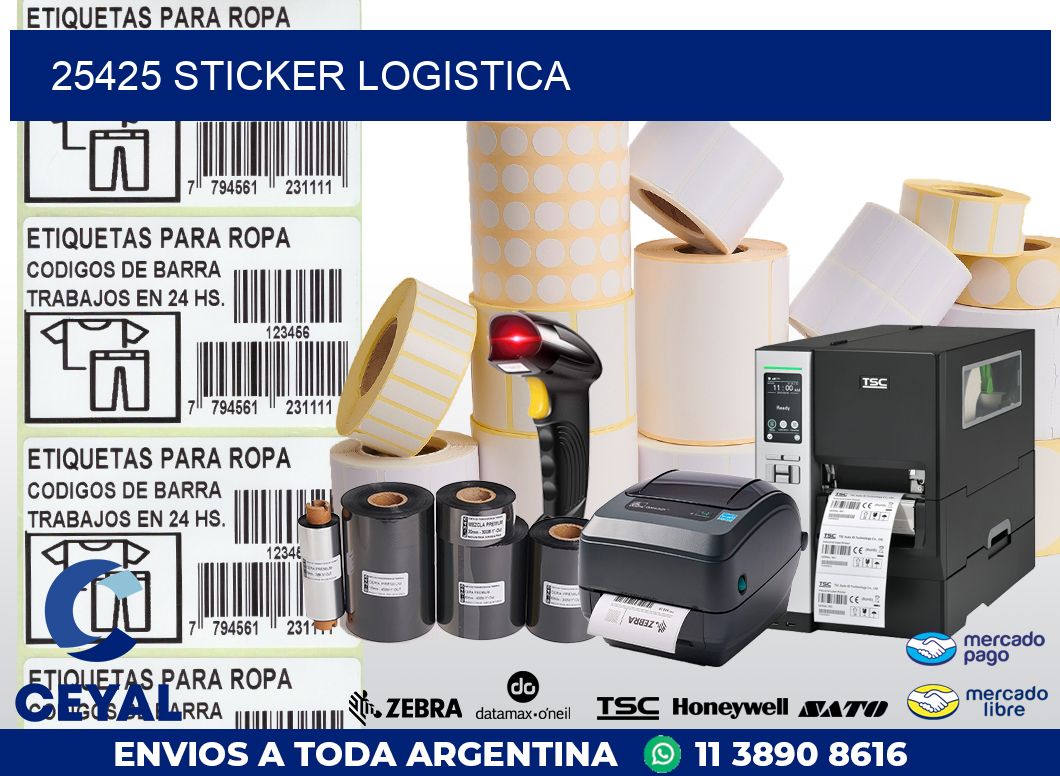 25425 STICKER LOGISTICA