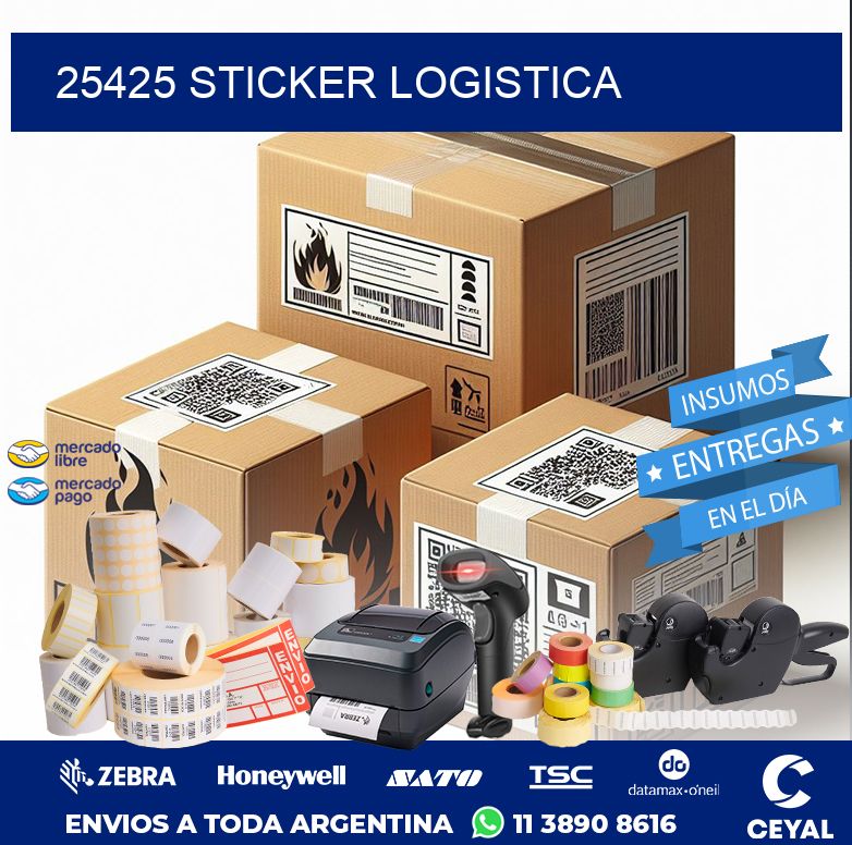 25425 STICKER LOGISTICA