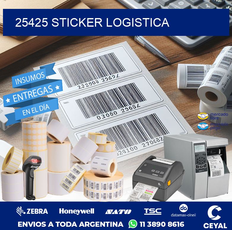 25425 STICKER LOGISTICA