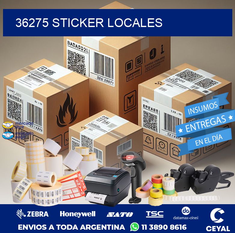 36275 STICKER LOCALES