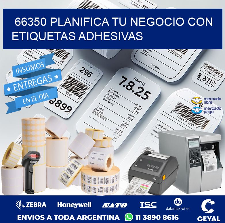 66350 PLANIFICA TU NEGOCIO CON ETIQUETAS ADHESIVAS