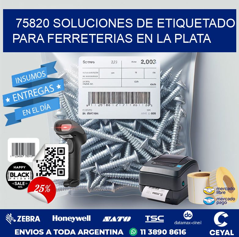 75820 SOLUCIONES DE ETIQUETADO PARA FERRETERIAS EN LA PLATA